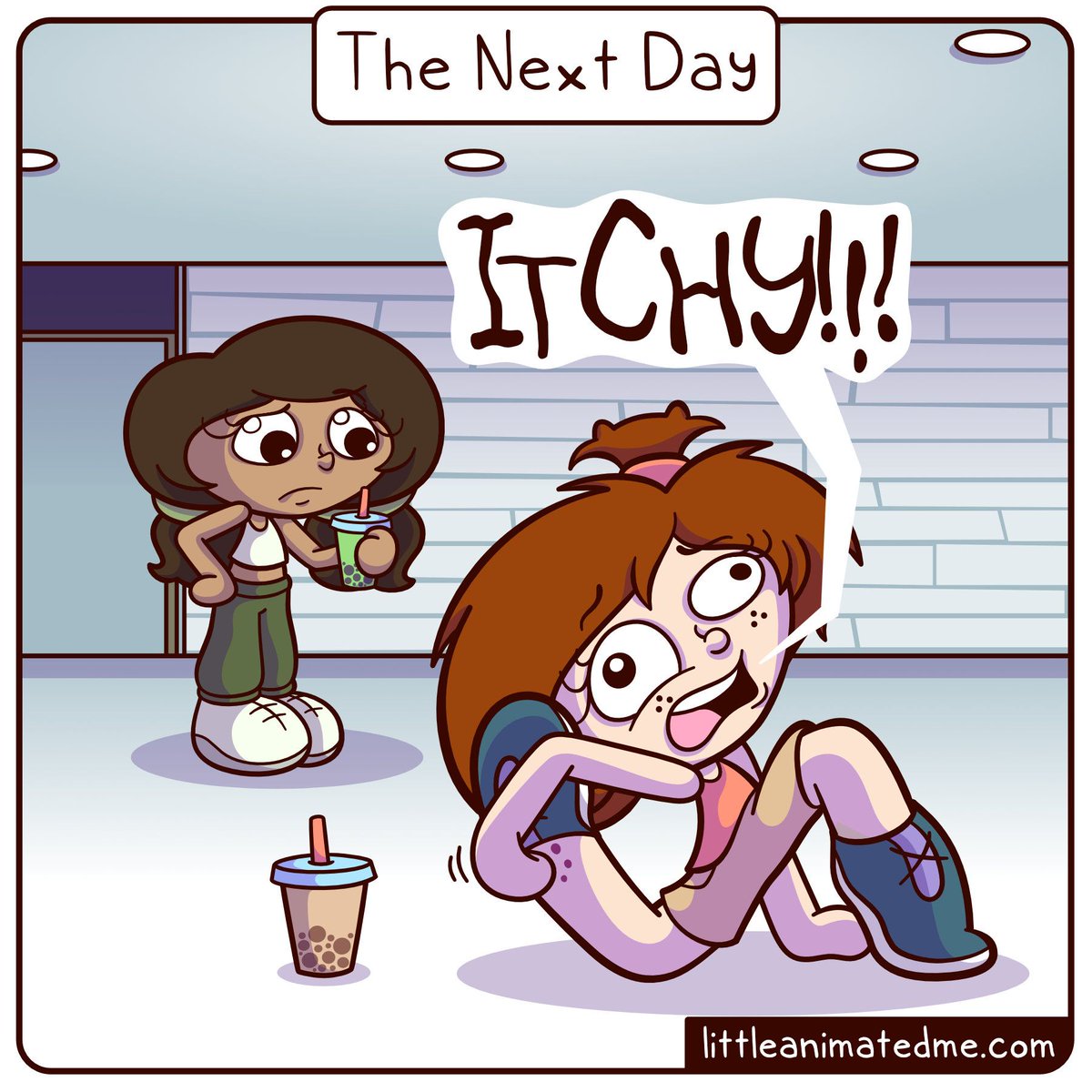 LittleMeComix's tweet image. Who&apos;s up for Happy Hour🥴🦟🩸 Not looking forward to the itch the next day😫 Do you get bit my mosquitoes a lot😅

#CocktailFun #comics #comicstrip #HappyHour #humor #littleanimatedme #mosquitoes #originalcomic #thegreatoutdoors #SummerFun #webcomicsofinstagram