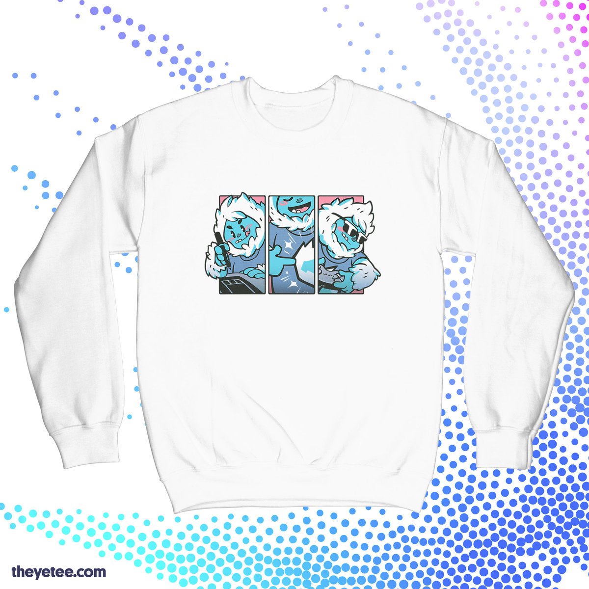 「Live, laugh, love, draw, tee, game. Desi」|The Yetee 🌈のイラスト