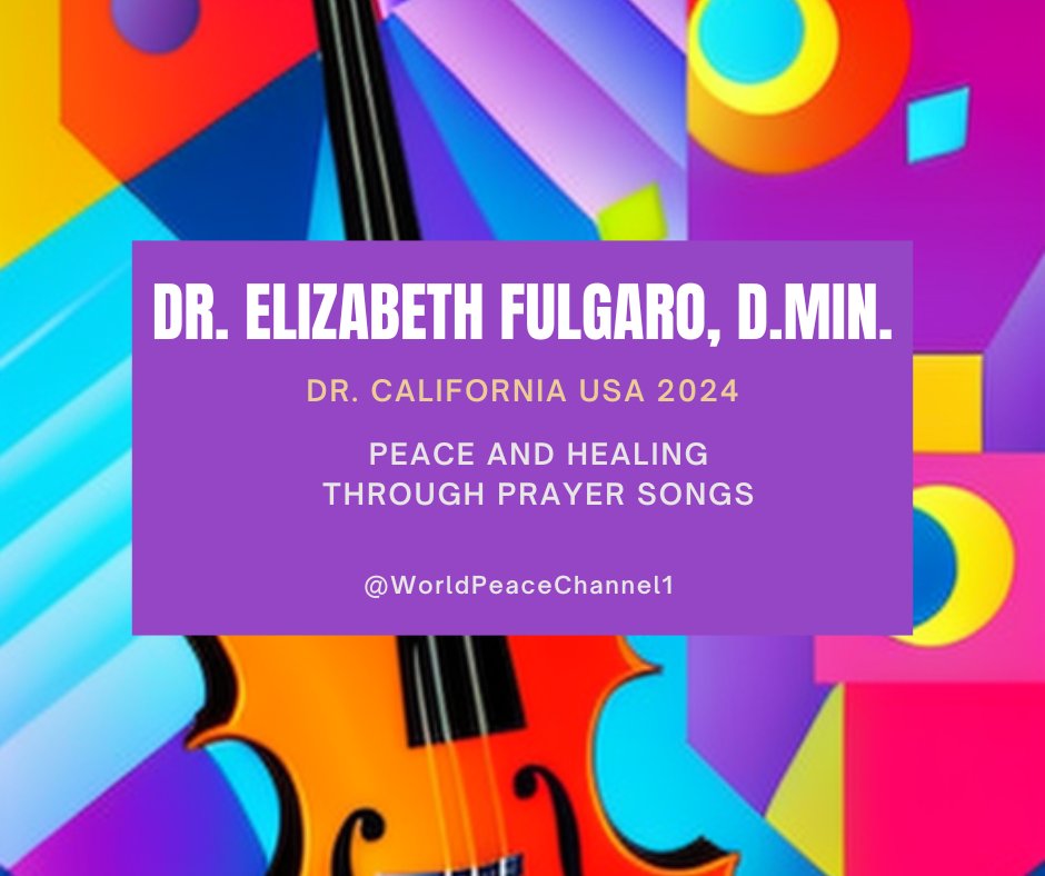 DrNewJersey2024's tweet photo. I am happy to share this interview of Dr. Elizabeth Fulgaro (Dr. California USA 2024) in which she shares her journey and her work with #soulcare, #peace, and #healing through #prayersongs. #drworldproductions #becausesmartisbeautiful #ministry
https://t.co/GMQPbSgI6q https://t.co/gF1LpCZzur