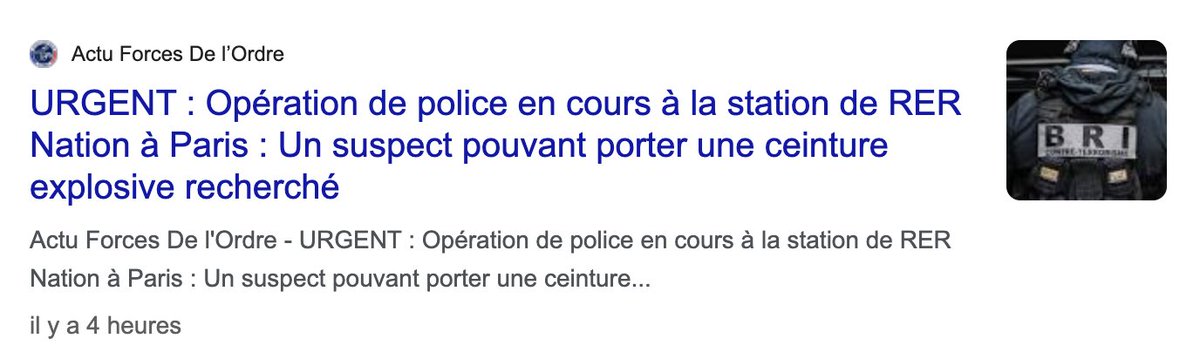 ojim_france's tweet photo. 🔴En deux jours à Paris : un militaire Sentinelle attaqué au couteau, une opération lancée pour retrouver un suspect avec une ceinture d’explosifs, des policiers agressés au couteau près des #ChampsÉlysées... Mais pour les médias, l'insécurité est un fantasme "d'extrême-droite".