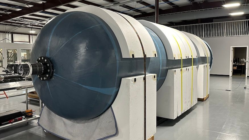 VayaSpace's tweet photo. "What we’re seeing now is our dream, this, come to life. It’s an amazing moment for the company."

Check out the feature on the first Dauntless Stage 1 tank at @SpaceflightNow: https://t.co/miS2lufjsK https://t.co/fMI3EZVMYO