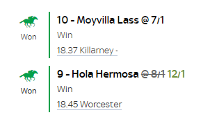 Quick fire double!💥💥🤑 #analisedecavalos