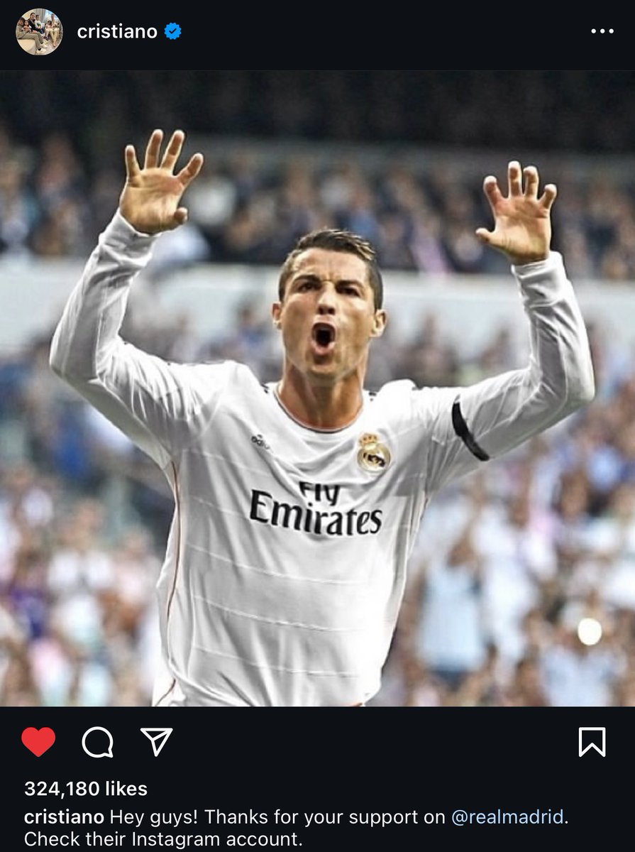 NoodleHairCR7's tweet photo. No way bro was giving shoutouts to Real Madrid 😭 https://t.co/gmTNE6bcNX