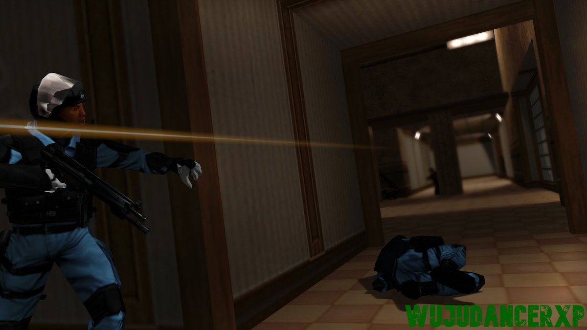 WujuXp's tweet photo. The Kidotai in a firefight against the fearsome Yakuza.
I think I'm improving a little more with Unity scenes.
#unity #unity3d #unityscene #counterstrike #counterstrikeconditionzero #counterstrikeconditionzerodeletedscenes
#conditionzerodeletedscenes
#conditionzero https://t.co/GLQOJLUfl2