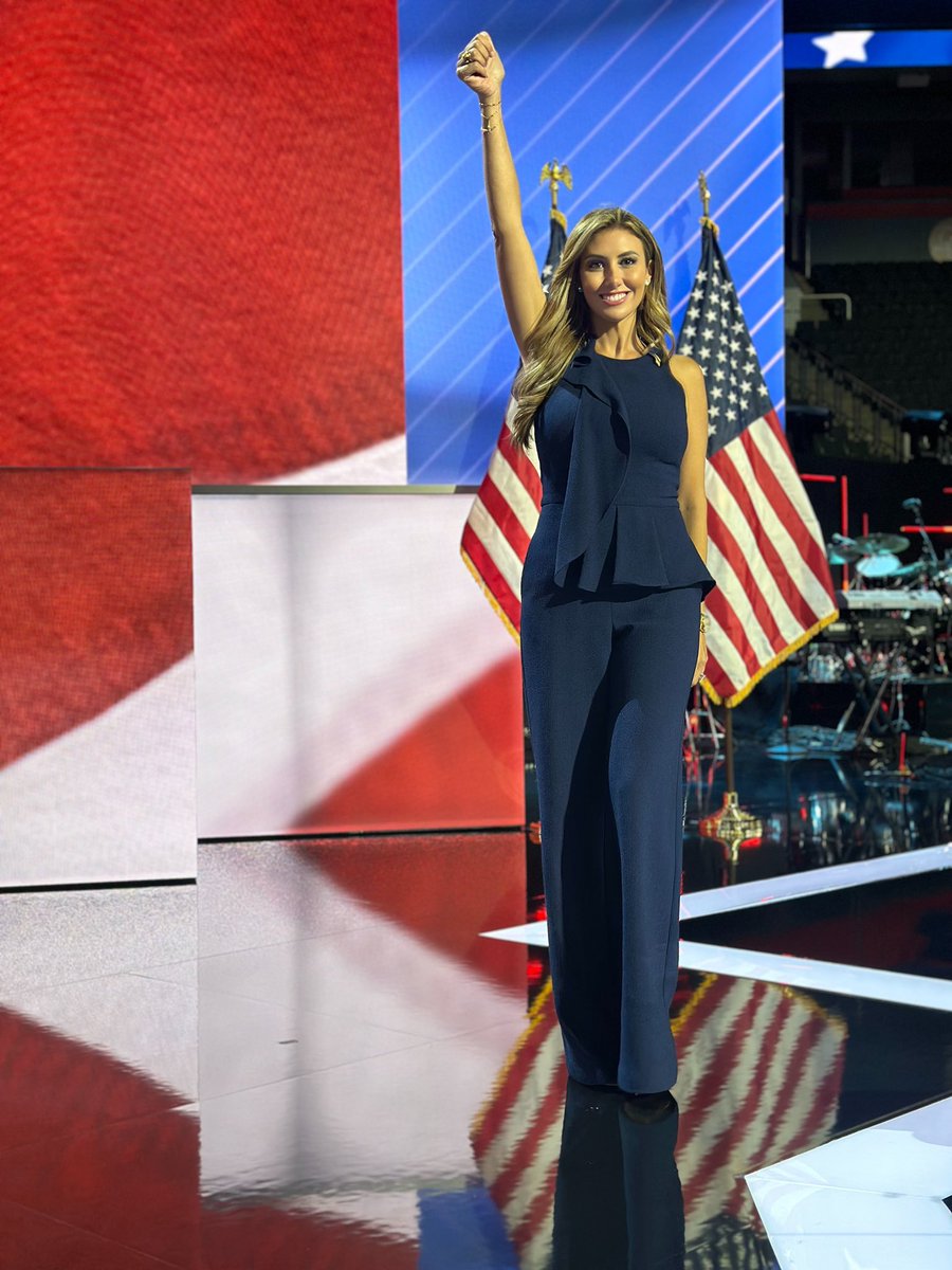 AlinaHabba's tweet photo. Excited to speak at the @GOP tonight at 8 PM Eastern! I'll be sharing a different side of President Trump, shedding light on the man behind the headlines. 

Looking forward to a beautiful evening together. https://t.co/rzvEm5WQmg
