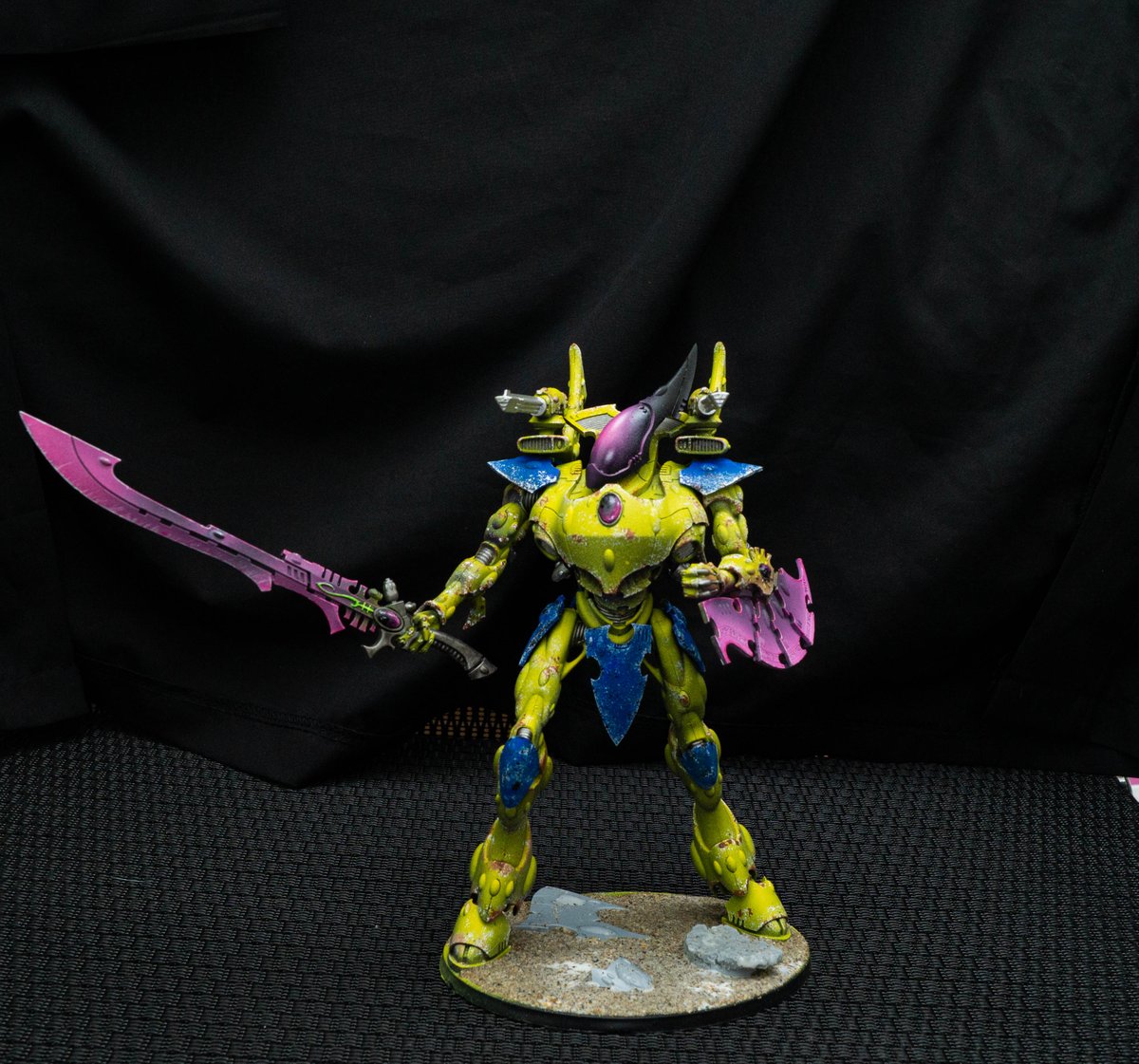 DemonoflightDem's tweet photo. Давно я ниче из этого не постил
#wip
#aeldari
#wraithknight
#warhammer40k https://t.co/lev6rhyhpX