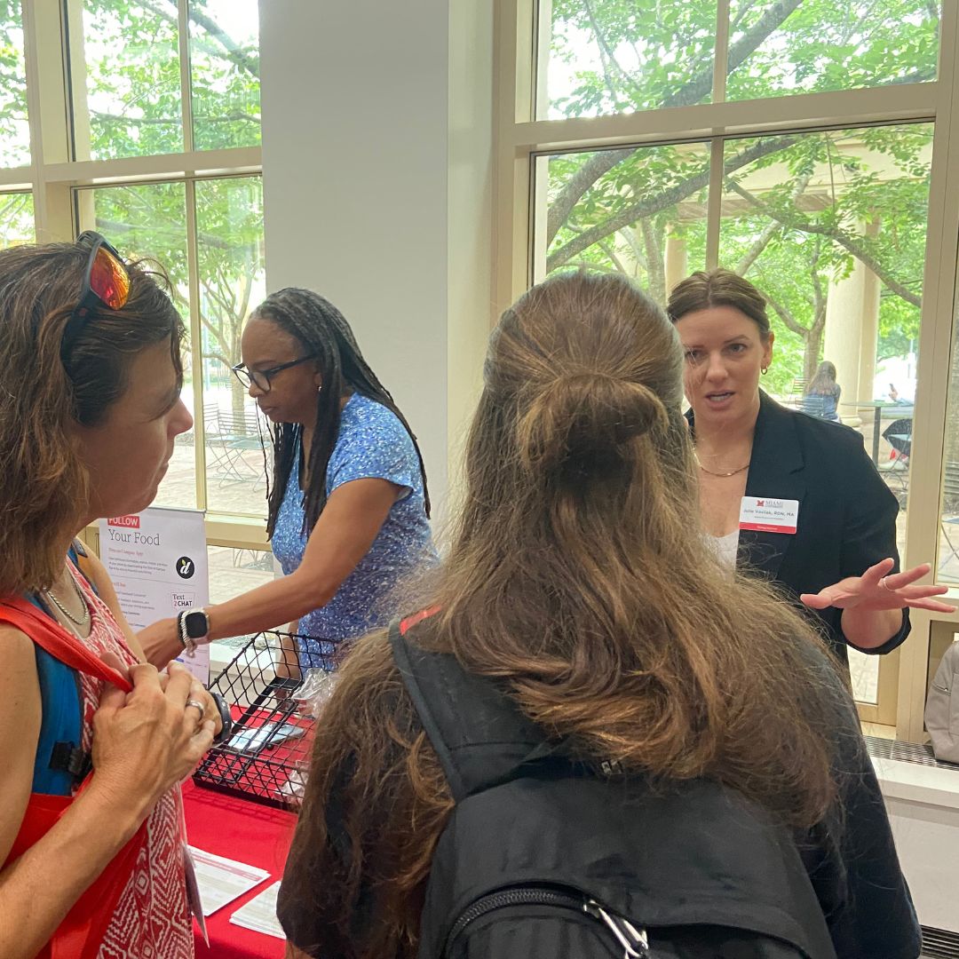 We've been spending the summer welcoming new RedHawks to campus! We can't wait to see you all in a few short weeks! 

#MiamiDining