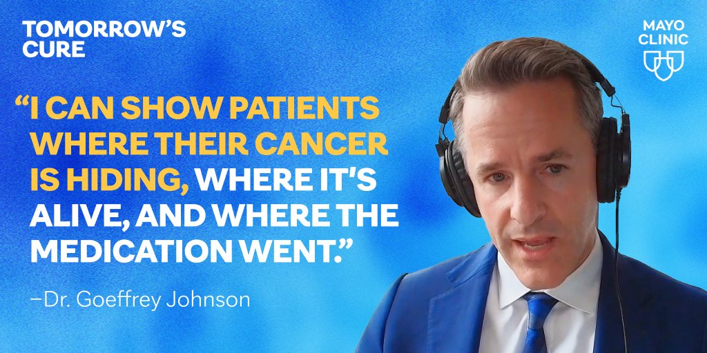 CathyWurzer's tweet photo. Help for historically hard to treat cancer via @MayoClinic's "Tomorrow's Cure" podcast.  https://t.co/lxyX1gLtIM https://t.co/Xu4fAOLcJk
