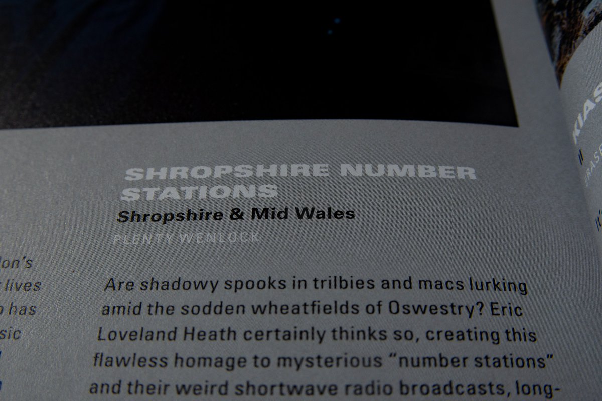 PlentyWenlock's tweet photo. @Bob_Fischer's wonderful review of 'Shropshire & Mid Wales' features in the latest issue of @ElectronicMagUK.
The wheatfields of Oswestry have never seemed so sinister...
Many thanks to Bob for his kind words.
#electronicsoundmagazine #forteantimes #hauntedgeneration https://t.co/gmSGEks5cd