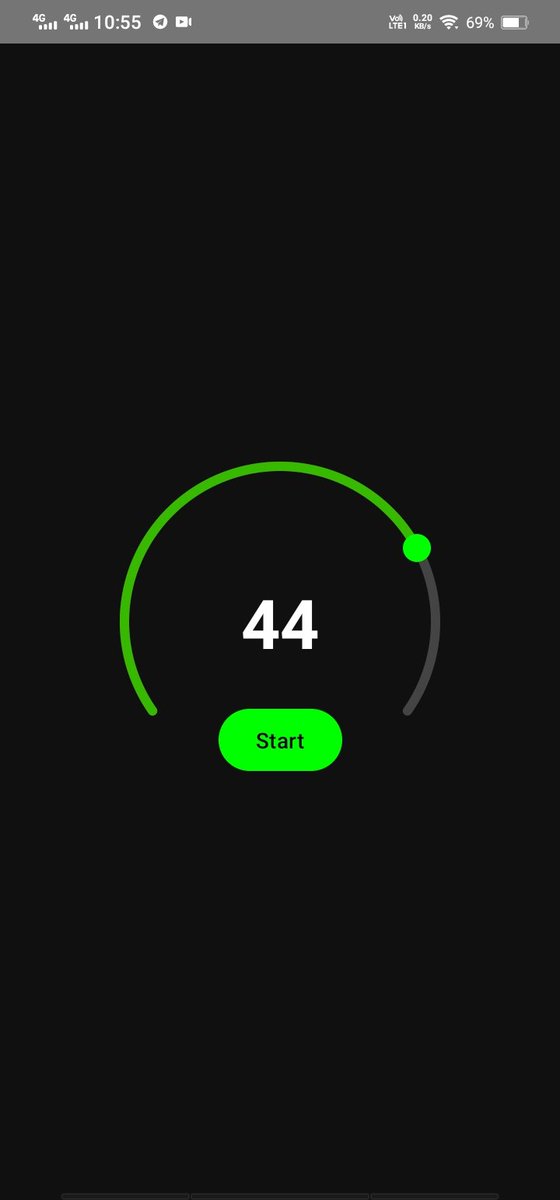doctor_dev69's tweet photo. Day 19 of #30DaysOfCompose

Today, I created a timer app where the timer counts down, and buttons change dynamically based on the timer state.

Also, I updated my meditation UI app to greet users based on the time of day. 🌞🌜

#AndroidDev #Kotlin #JetpackCompose #LearnInPublic https://t.co/QfZXuMo9Qf