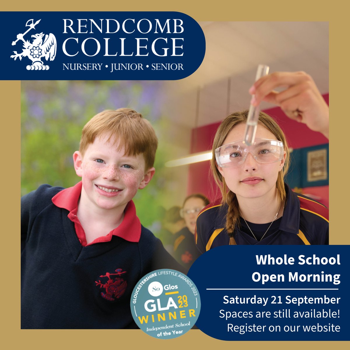 Rendcomb College tweet media