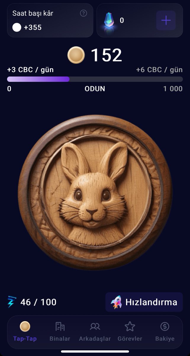 emrahdemirkoc_'s tweet photo. #CryptoBunny
Crypto Bunny, halihazırda #CBC koduyla kendi jetonuna sahip olan bir tıklama oyunudur. 1 #CBC = 0,05$ 🎉
⬆️ Her gün saat 14:00 UTC+0'da liglere katılım için jeton dağıtıyoruz !
❗️Daha fazla detay ❗️
⭐️ Tıkla, inşa et ve kazan! Ne kadar çok binaya sahip olursanız, saatlik geliriniz o kadar yüksek olur ve bu da lig sıralamanızı belirler!
Lig ne kadar yüksek olursa, o kadar fazla #CBC tokenı alırsınız! 🍀
📖 Teknik İncelememizi keşfedin ve projeyi daha iyi tanıyın!
🐰 Çiftlikler yaratın, kaynak çıkarın, imparatorluğunuzu geliştirin ve oyuncular arasında lider olun.
Heyecan verici yarışmalara katılın ve başarılarınız için değerli ödüller kazanın. 🏆
👊Arkadaşlarınızla oynayın, stratejileri paylaşın ve Crypto Bunny dünyasında yeni zirvelere ulaşın!
Direk bağlantı 👇
https://t.co/3nS93tNmQQ