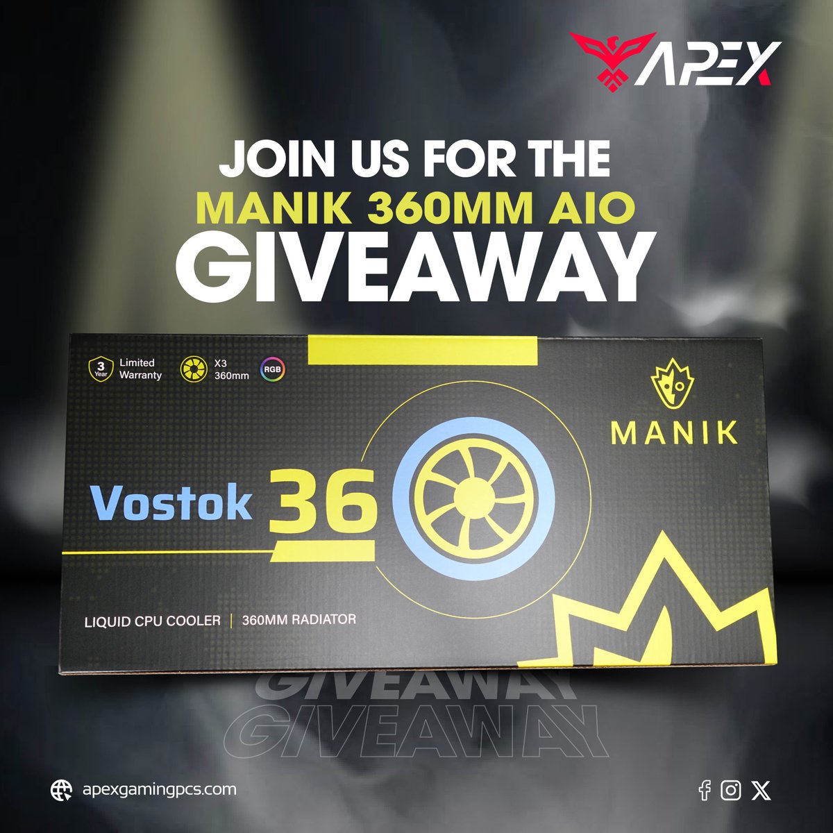 Apex Gaming PCs tweet media