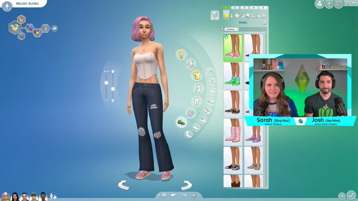 It seems #TheSims4 Create A Sim is getting a new Copy-Paste feature 👀