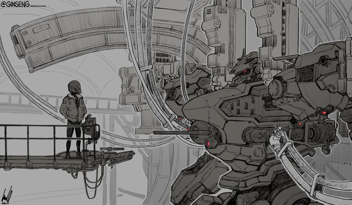 Ginseng___'s tweet photo. I like Armored Core https://t.co/MCzlghhbdS