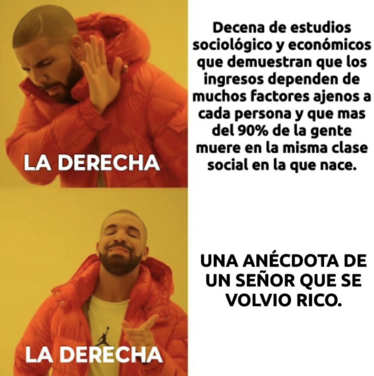 PonchoGutz's tweet photo. "Es falso que los pobres tengan desventajas, yo conozco a un señor que..." https://t.co/U23b32DEjP
