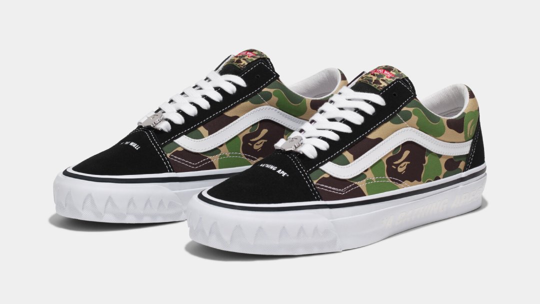 JustFreshKicks's tweet photo. BAPE x Vans Summer 2024 Collection 🦍💫 https://t.co/UMbsByjyWw