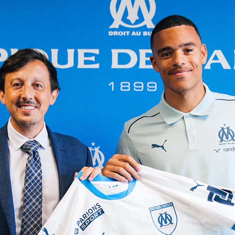 eurofootcom's tweet photo. 🚨🏴󠁧󠁢󠁥󠁮󠁧󠁿 𝐎𝐅𝐅𝐈𝐂𝐈𝐀𝐋 | Marseille complete signing of Mason Greenwood (22) from Manchester United. 

€30m package + 50% sell-on clause, as per @FabrizioRomano. https://t.co/Lgu4AjnwXs