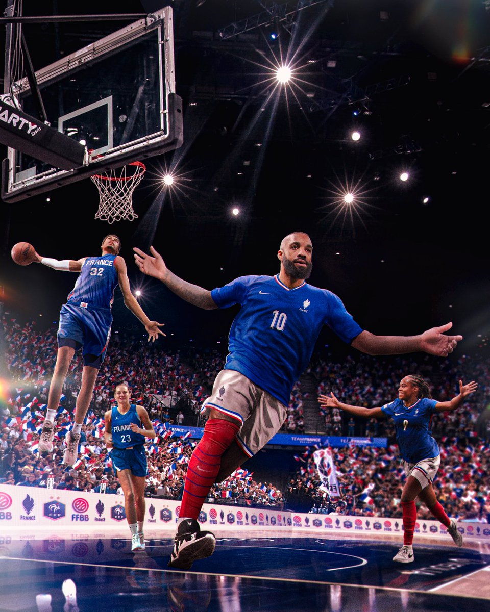 Dans la raquette ou dans la surface, un seul objectif : faire trembler les filets 🔥 

#Paris2024