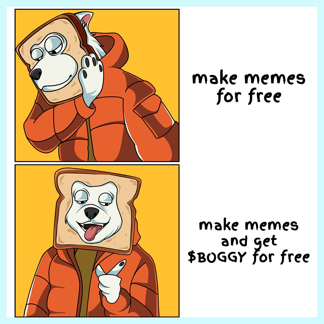 BOGGY MEME CONTEST IS LIVE.

Just post your meme on X, tag <a href="/BoggyCoinSol/">BOGGY</a> and add the hashtag #BoggyMeme.

Prize pool:
🥇 $150 worth of $BOGGY
🥈 $100 worth of $BOGGY
🥉 $50 worth of $BOGGY

How to win?
Most engaged tweet wins (views + likes + retweets).

Contest ends July 28.