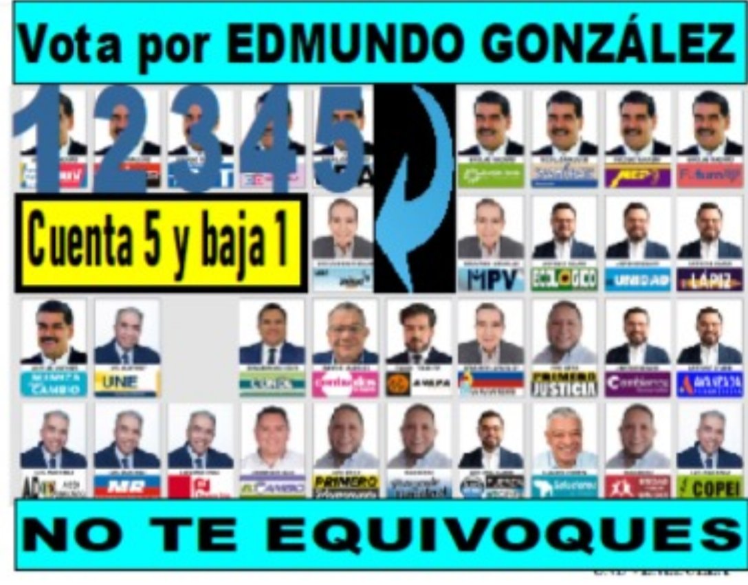 arnoldobenitezc's tweet photo. A escasos 10 días para que se realice el proceso electoral que nos devolverá la Libertad y la Democracia, no te puedes equivocar cuando estés frente a la Máquina de votación. Cuentas cinco de izquierda a derecha y bajas uno. Tocas la foto de EDMUNDO y a VOTAR. https://t.co/7lPKpkrz2k
