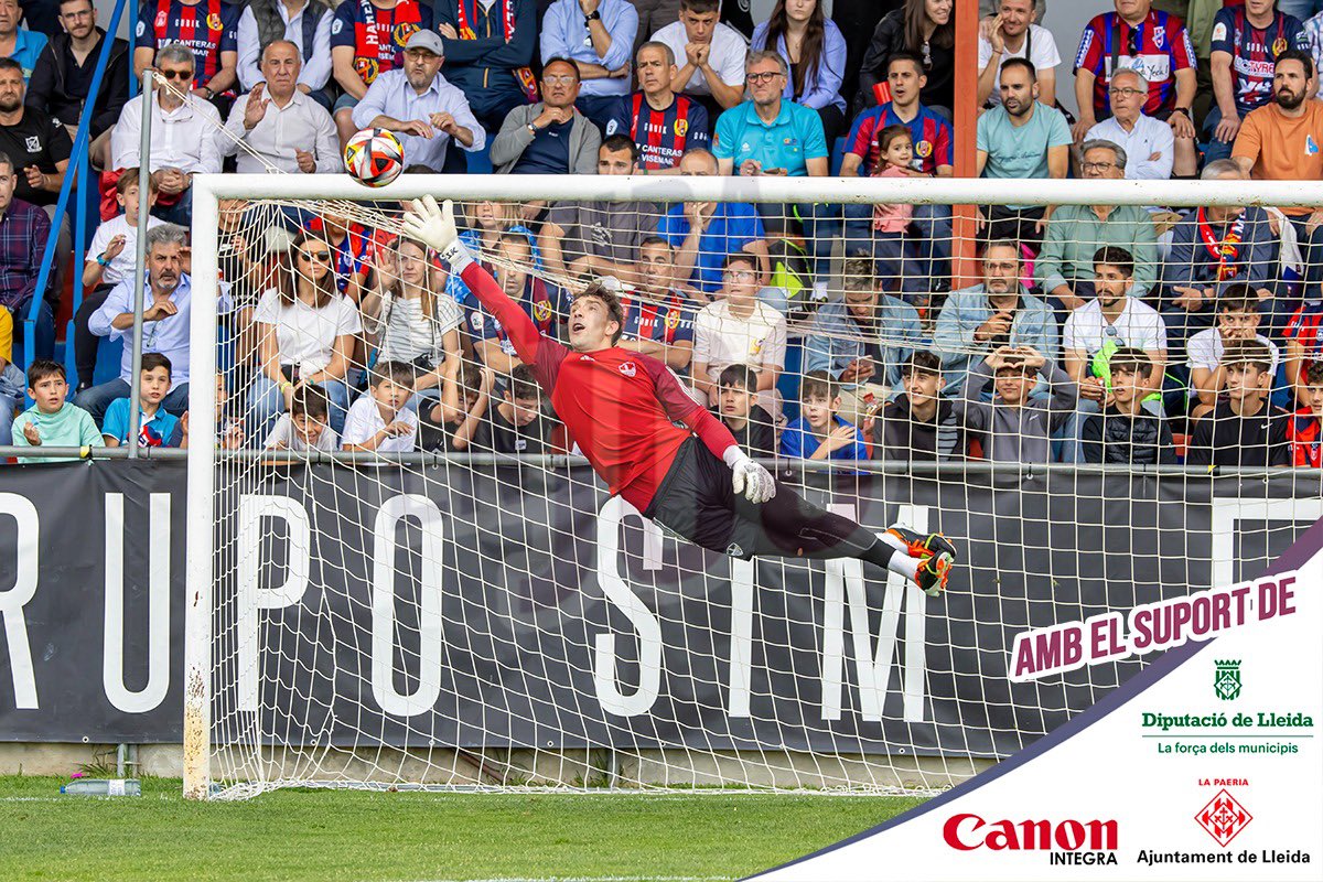 Gracias Lleida ! 💙 <a href="/LleidaCF/">Lleida CF</a>