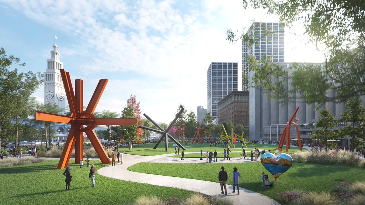 HOKNetwork's tweet image. We are excited to work with Aaron Fenton and BXP, owner of #EmbarcaderoCenter, on early visioning to revitalize San Francisco’s #EmbarcaderoPlaza. 

The reimagining of the prominently located, yet underutilized, plaza would bring new life and energy to downtown #SanFrancisco 🙌
