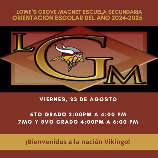 Lowe's Grove Magnet Middle School tweet media