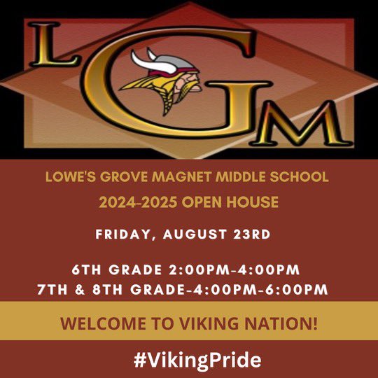 Lowe's Grove Magnet Middle School tweet media