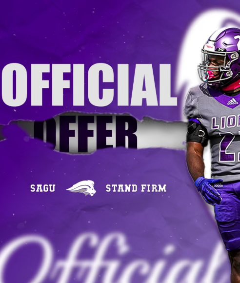 #AGTG After a great conversation with <a href="/Garrison_Oline/">Brian Garrison</a> I am blessed to say I have received an offer from SAGU/Nelson university! <a href="/NelsonUFootball/">NELSON Football</a> #STANDFIRM 

<a href="/Clear_SpringsFB/">Clear Springs Football</a> <a href="/coach_renfro/">Coach Renfro</a> <a href="/OL_CoachLeonard/">Coach Leonard</a> <a href="/CoachOBrantley/">Omasha Brantley</a> <a href="/dominant_o/">Dominant O-Line Academy</a>