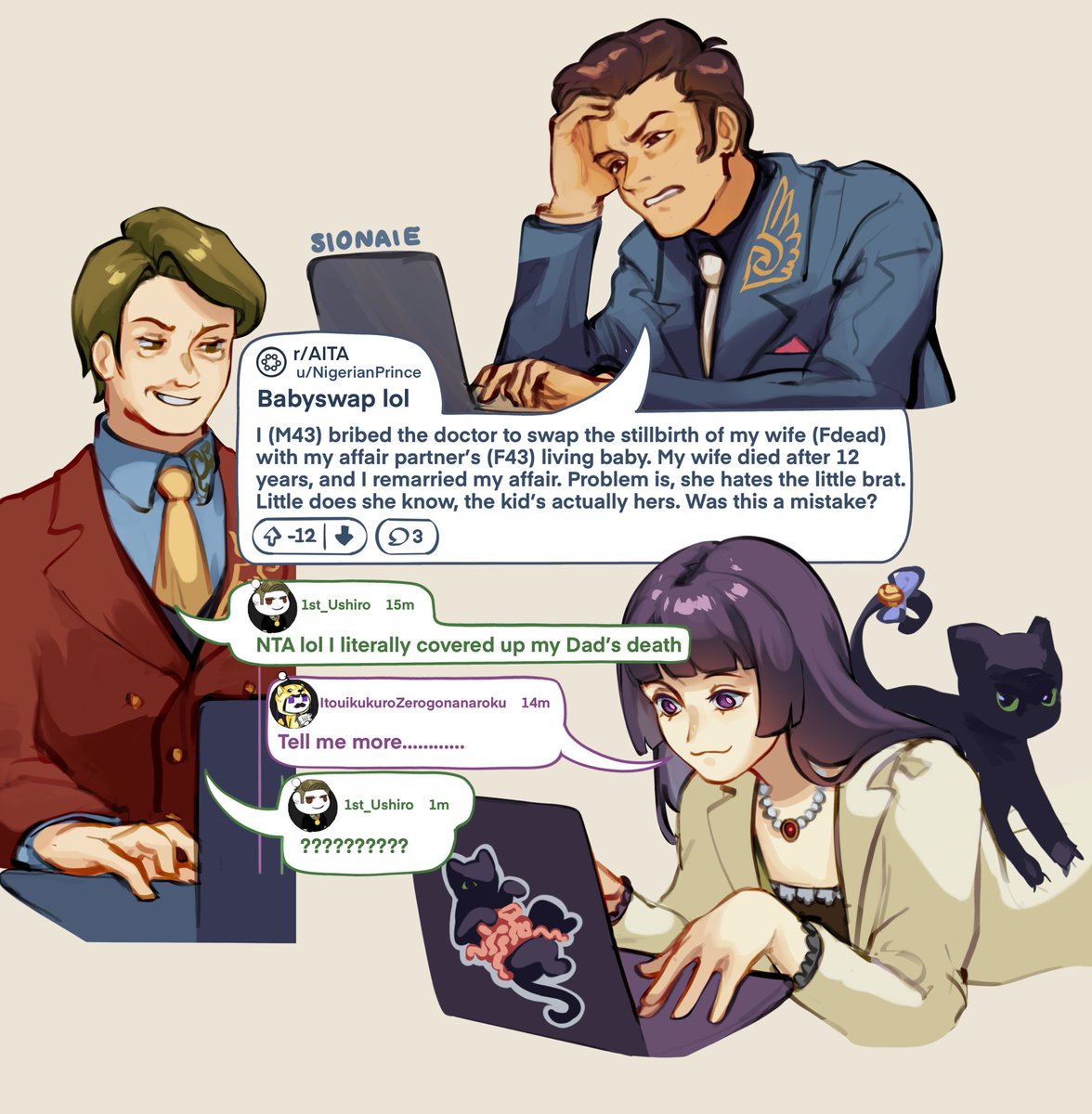 SIONAIE's tweet image. #Umineko #うみねこFA #うみねこ