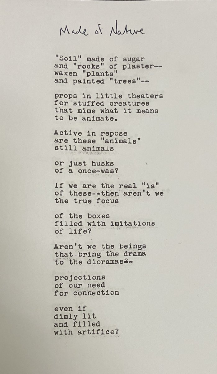 Another in my continuing reflections on the nature of dioramas in the Field Museum.