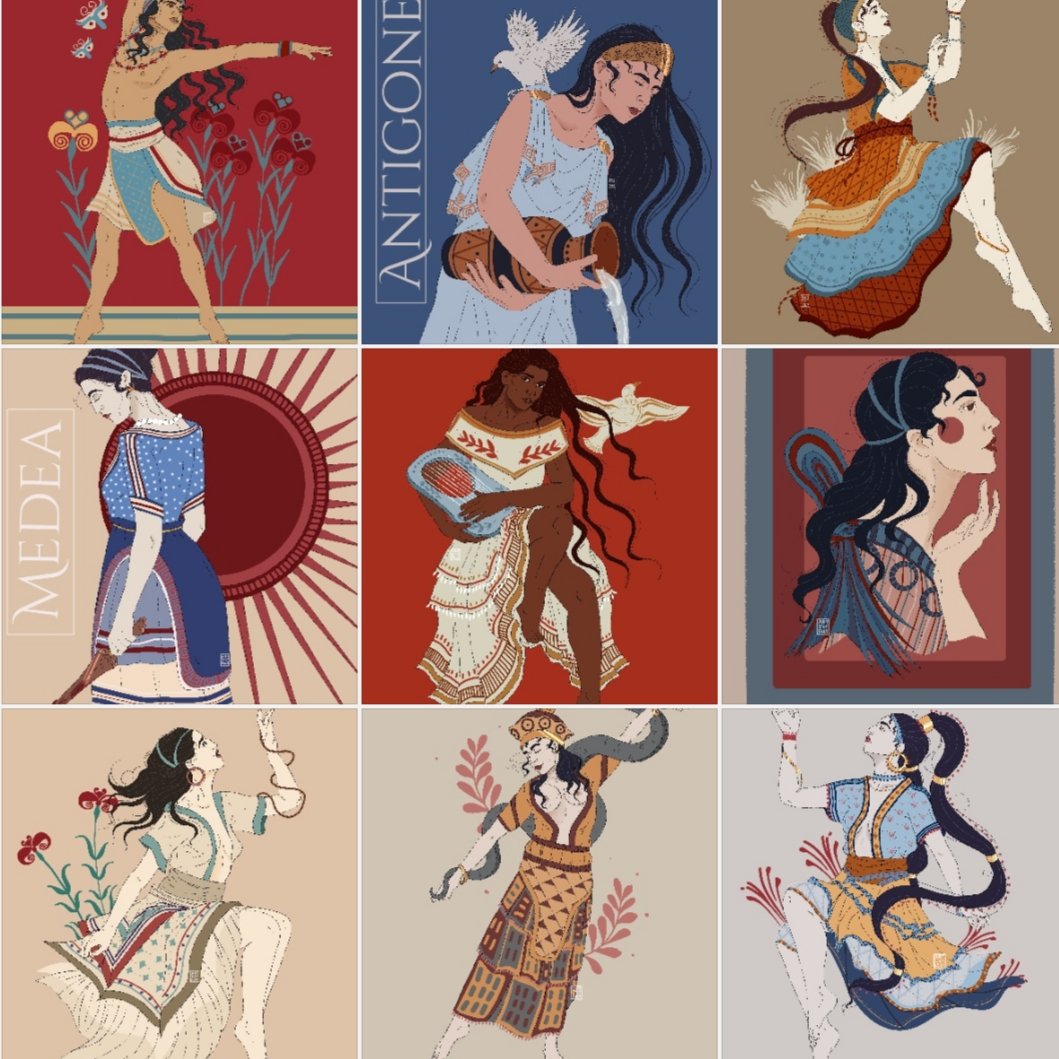 artistfuly's tweet photo. Heya! I'm a digital artist passionate about bringing characters from the ancient mediterranean, classical antiquity, and greek mythology to life🏺

COMMISSIONS ARE OPEN!! 
Bust: $55  
Half-body: $75
Full body: $95 https://t.co/sAWmSUvNfV