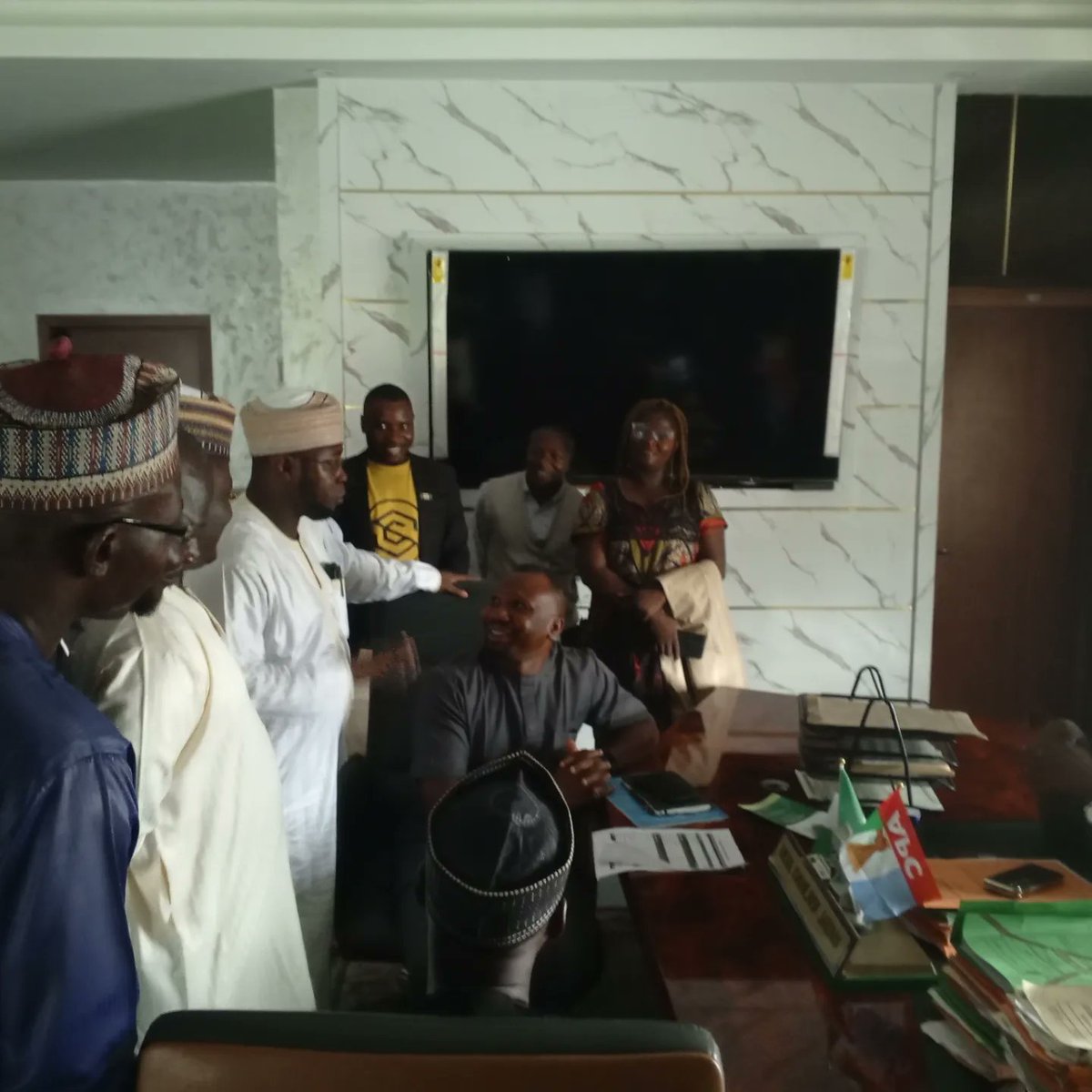 <a href="/byi_ngo/">Beacon Youth Initiative</a> joined <a href="/AANigeria/">ActionAid Nigeria</a> through its established structure (Nasarawa State Youth Advocacy Clusters) to pay an advocacy visit to the Speaker Nasarawa State House of Assembly on a policy influencing activity for the establishment of the Nasarawa State Youth Commission Law.