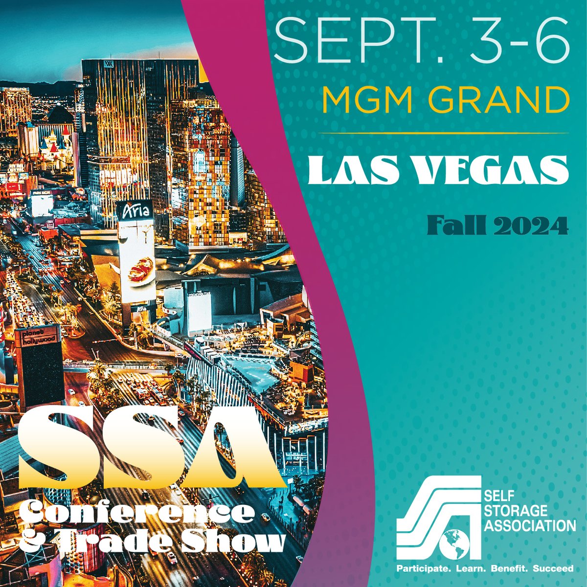 SelfStorageAssn's tweet photo. One handshake can pay for the whole trip. Don't miss the opportunities to be had at SSA Fall Conference & Trade Show in Las Vegas this September.
https://t.co/OiDn3t6a2a
#selfstorageindustry #SSAFall24 https://t.co/fPM1i1eyKI