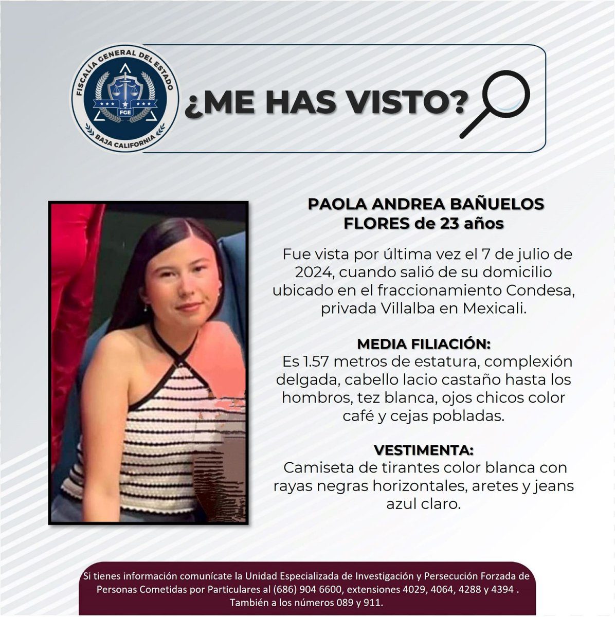 ColumnaOcho's tweet photo. #Columna, #Calumniando 

Invitamos a nuestros lectores y cibernautas, a leer nuestro más reciente editorial, el cual está relacionada con el feminicidio de la joven mexicalense, Paola Andrea. 

La denominamos:

"El dolor de un padre"

https://t.co/s0DtR6391N https://t.co/gQ3B2AqlJH