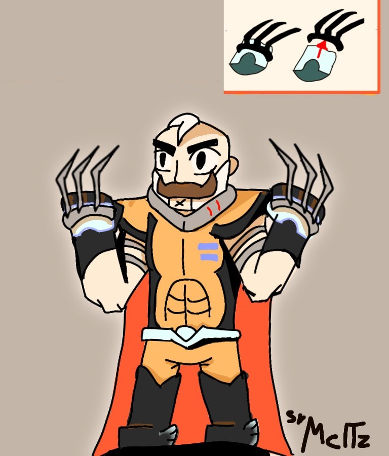 SrMeltz64's tweet photo. Fiz um Skin pro Sam inspirada no Wolverine pro #Supercellmaker
Ces tem alguma ideia pra colocar no desenho? https://t.co/xpAgp83h3Z