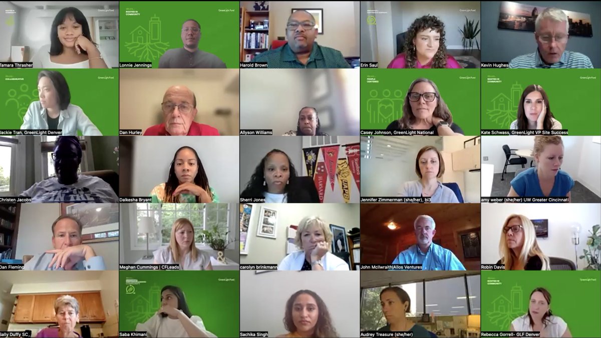 Last week, GreenLight Cincinnati convened with our Selection Advisory Council (SAC) to get feedback on six organizations that we met with during the scout phase.