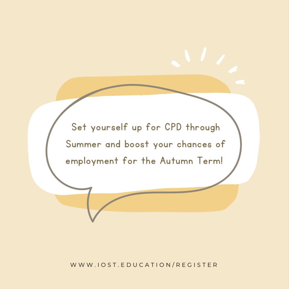 InstituteofST's tweet photo. Boost your chances of employment for the Autumn Term and access a wealth of free CPD through the IoST!

https://t.co/Ah24yDByWu

#edutwitter #ect #earlycareersteachers #teachingcareers #pgce https://t.co/Gn3LYCrpKQ