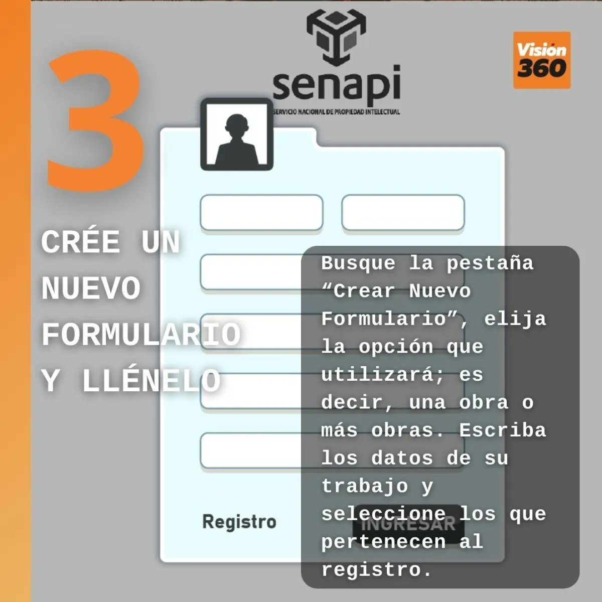 vision360_bo's tweet image. 🟠🟠 #Visión360 l ¿Sabe cómo proteger una obra de su creación? Acá seis pasos necesarios
#PropiedadIntelectual #Senapi
👉 Lea la nota completa en: vision360.bo/noticias/2024/…