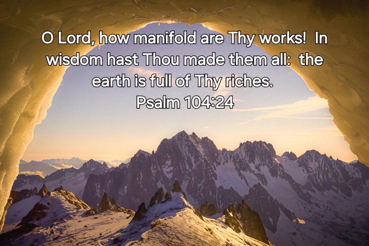 FlgMissionTab's tweet image. O LORD, how manifold are Thy works! in wisdom hast Thou made them all: the earth is full of Thy riches. - Psalm 104:24 KJV

#LordJesusChrist #TheWorksofGod #TheMessage #Flagstaff