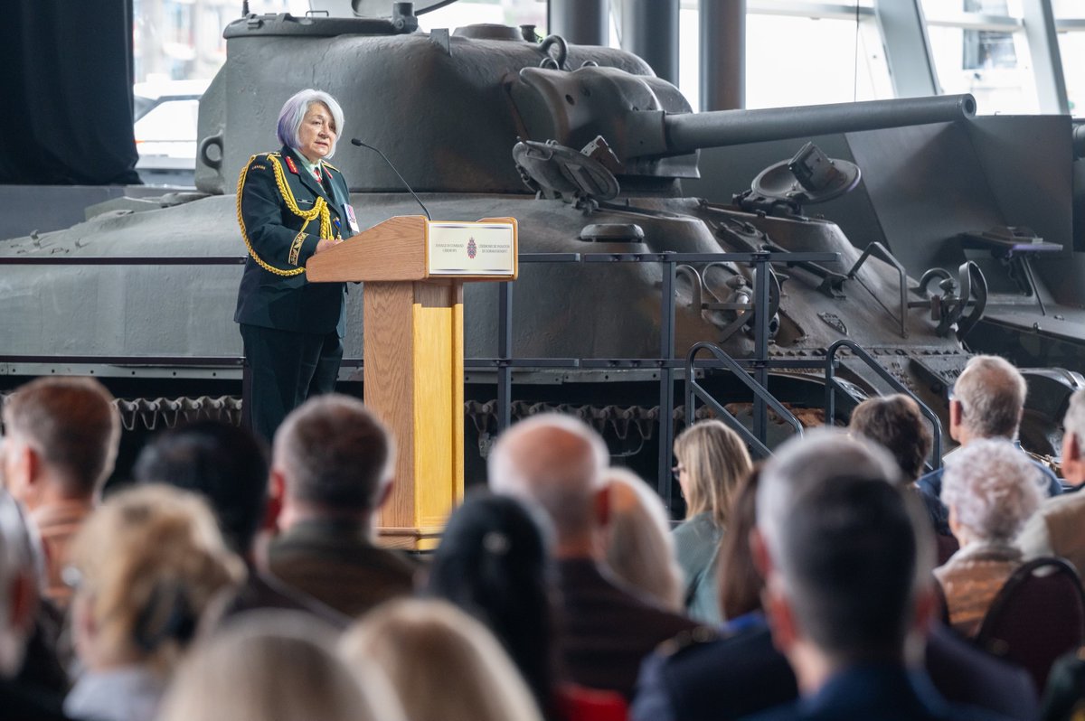 As #CommanderInChief, #GGSimon participated in the promotion of Lieutenant-General Carignan to the rank of general, and presided over the chief of the Defence Staff change of command ceremony.

Read her remarks: 

gg.ca/en/media/news/…