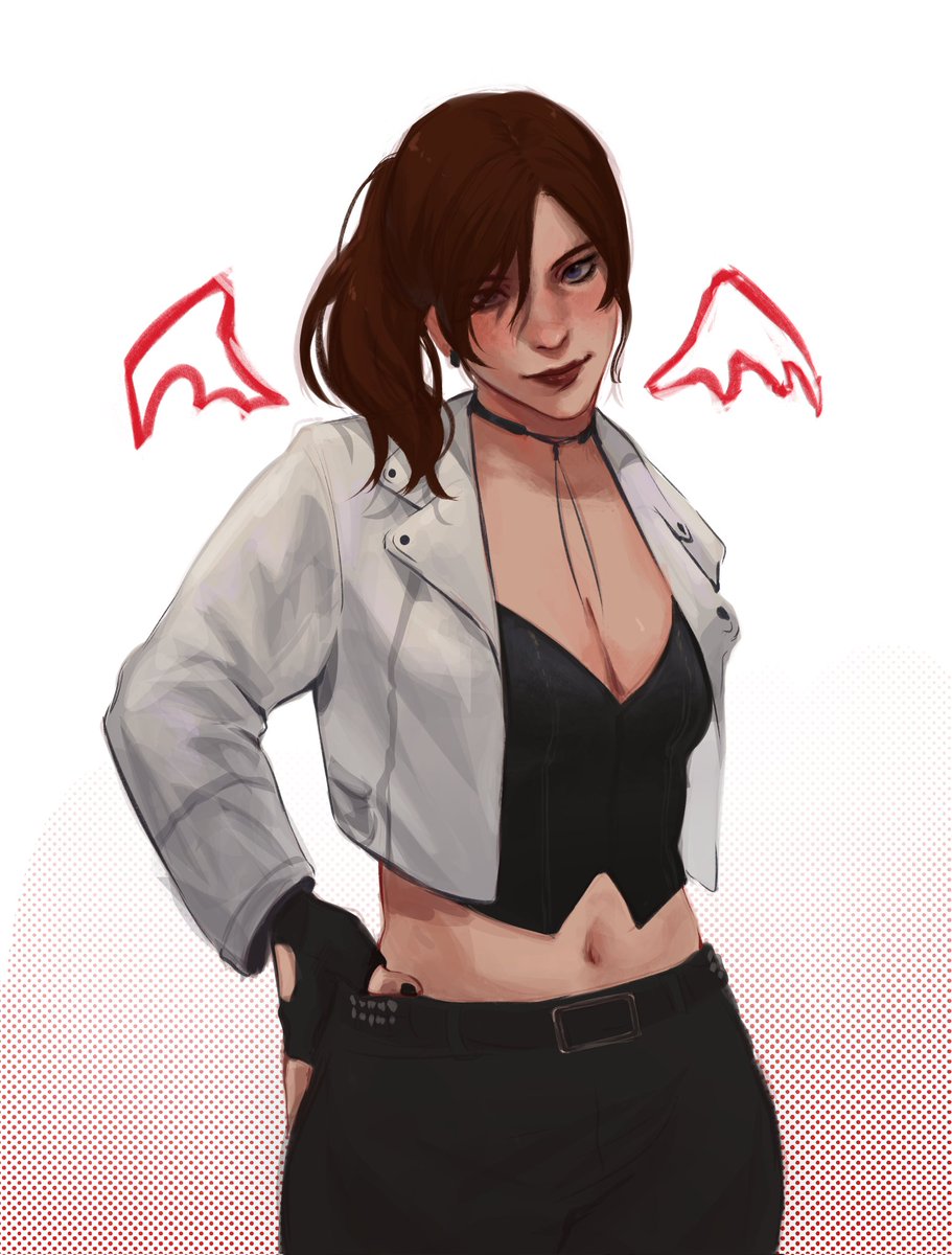 i love this outfit so much❤️

#ClaireRedfield #REBHFun