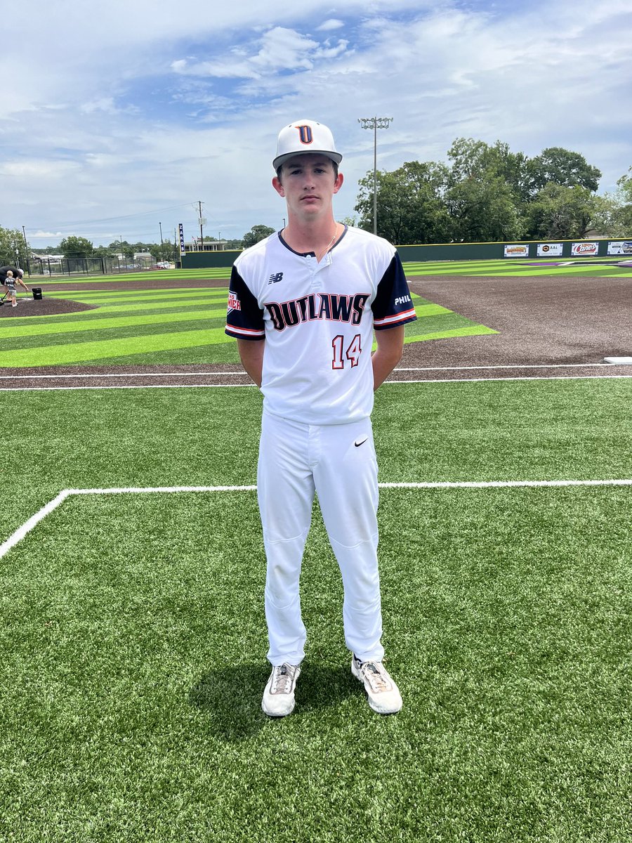 FiveToolTexas's tweet photo. F: @OutlawsSetx 2026 Victor 6, Alamo Top Prospects 16U Jay 0
PoG: @HunterW1212 5.2 IP, 10K, 3H, BB https://t.co/0eMWRvtHOD