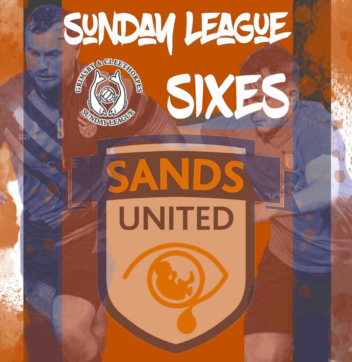SandsunitedC's tweet photo. 🧡💙THIS WEEKEND💙🧡

This Sunday we have two teams entered into the Grimsby &amp; Cleethorpes Sunday League 6’s ⚽️🔥

Last year one of our sides reached the final of this tournament could we do the same this year…? 

🧡💙UTS💙🧡 https://t.co/esgDNz2eEf