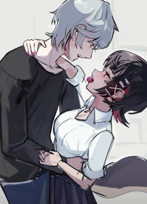 WIPアキエレ結局こういう男女カプを描いていきたいという話よ 