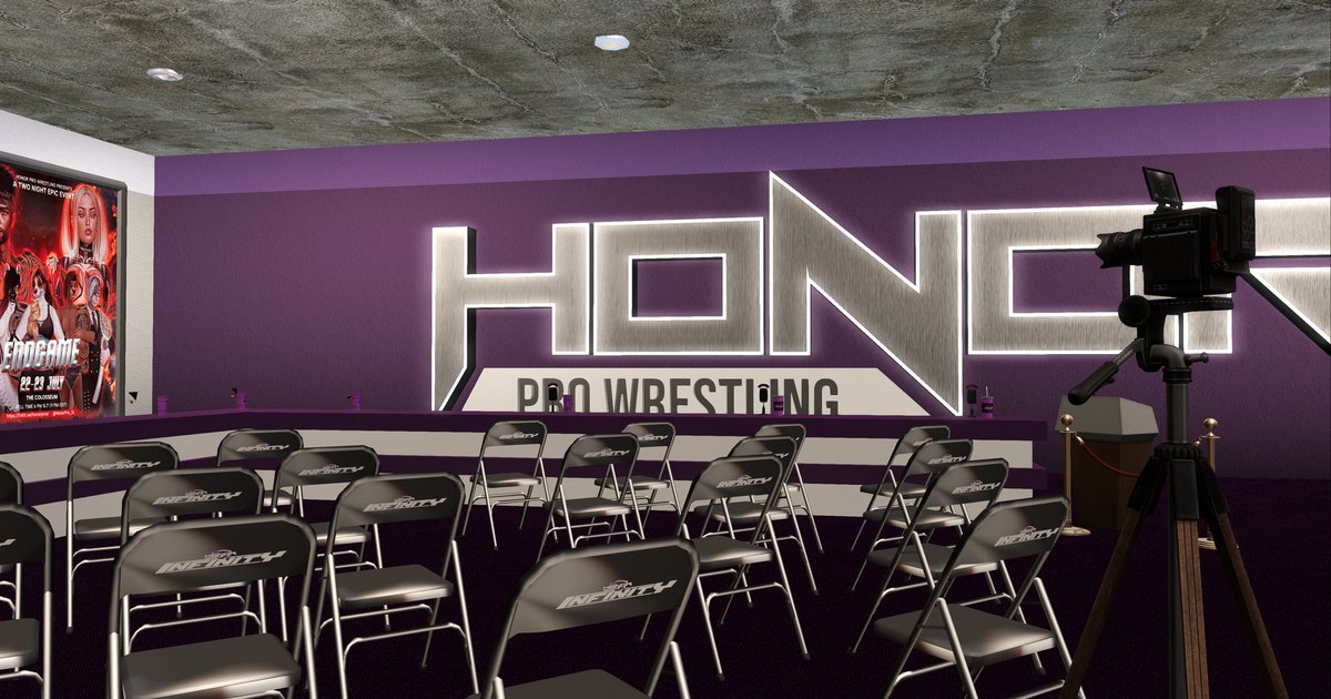TaniRinkanSL's tweet photo. We'll be having a Press Conference tonight at 6p.m. SLT at The Lions Den Arena in Serellia for @HonorPro_SL
Catch this #BigFuckingDeal and all your other favorite HPW Wrestlers there and hear our final thoughts as we prepare for #Endgame. https://t.co/AQvimeQwB1