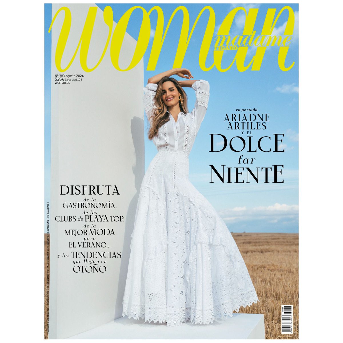 Ya está la portada de <a href="/RevistaWoman/">Woman Madame Figaro</a> de agosto y somos portada junto <a href="/AriadnaArtiles/">Ariadna Artiles Díaz</a> <a href="/Pasarelaadlib/">Adlib Ibiza ©®</a> 
Gracias