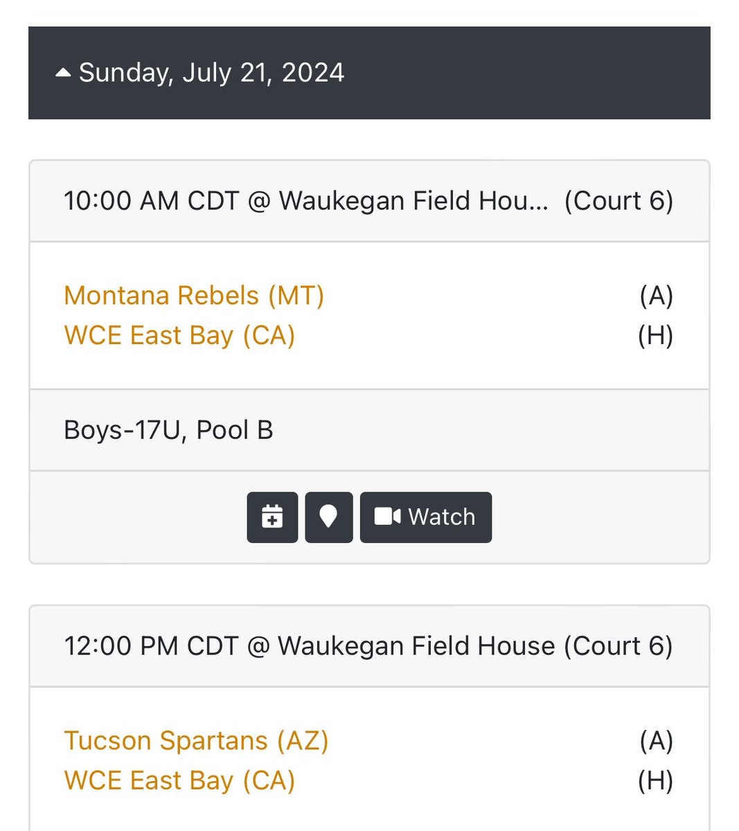 williammalko's tweet photo. Schedule for GXL finals in Chicago this weekend, should be a great final tournament to end the season. 
@wceua https://t.co/rKZdNCrwTx
