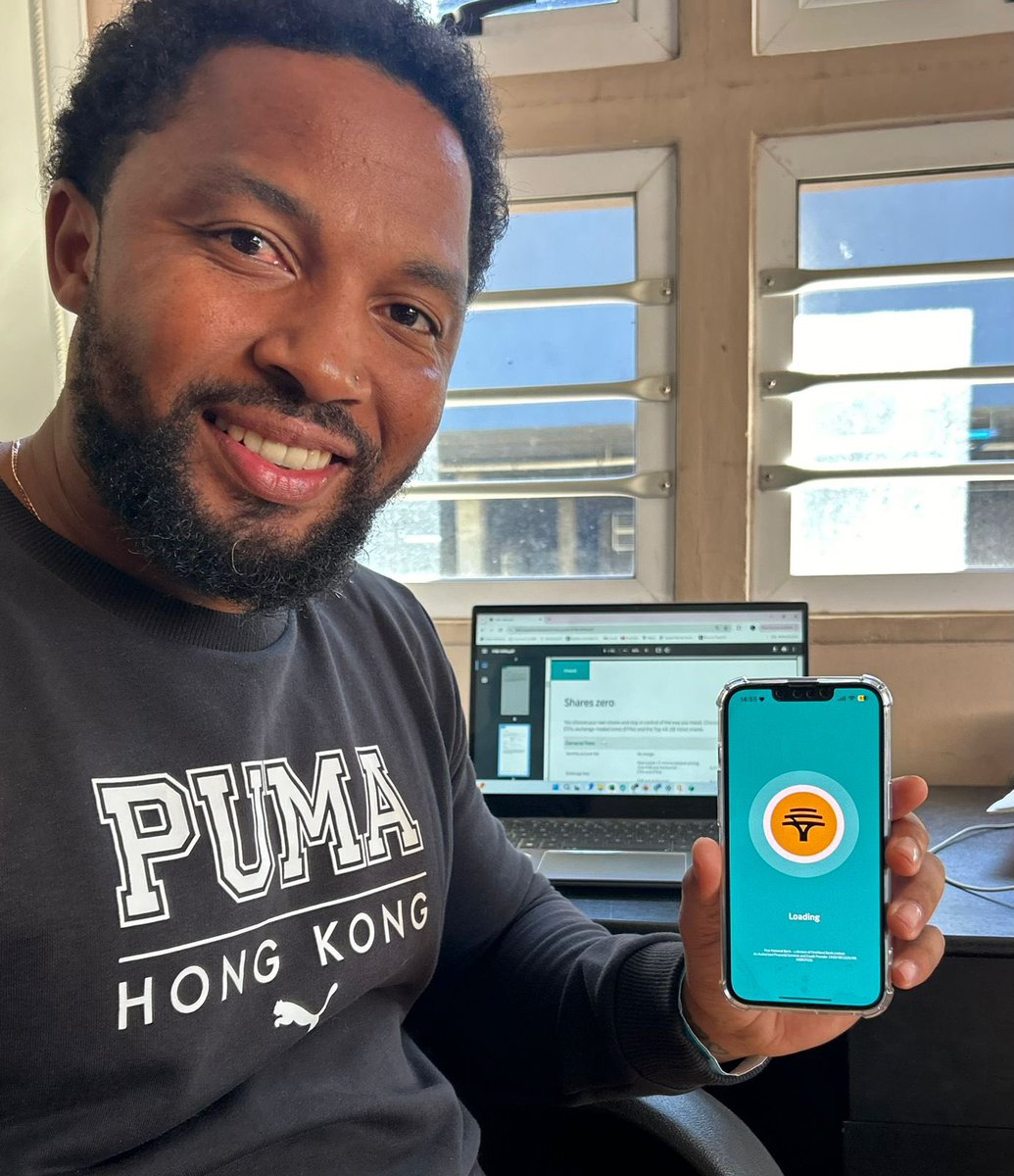 PensonMlotshwa's tweet photo. Guys with no minimum balance, I was able to open a @FNBSA Share Zero account.
I can view and manage my account on My Investments on the FNB App
I invested in shares like Apple, Facebook, Tesla from as little as R10.
 
Cav the link below:
https://t.co/xlVdT5P0My
#SharesZero #Ad https://t.co/q1pPIh2mGK